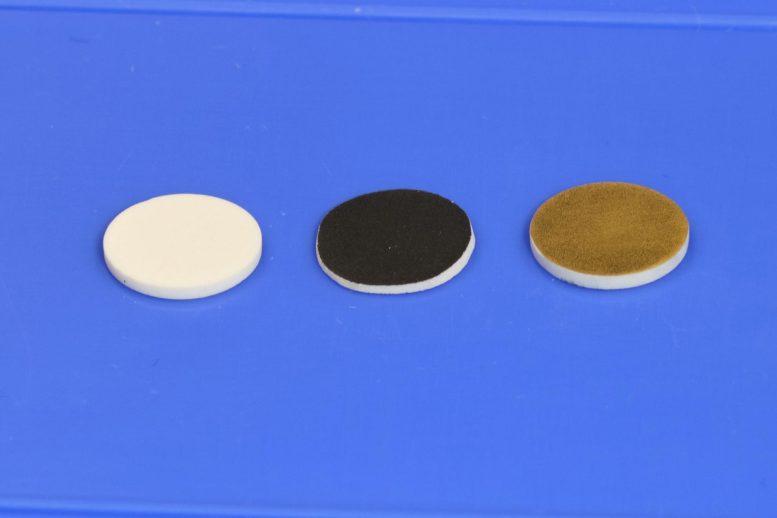 Discs for Testing Solid-Electrolyte Batteries