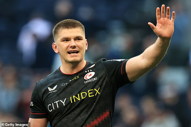 Owen Farrell scored 12 points in his Saracens return against the Bristol Bears on Saturday