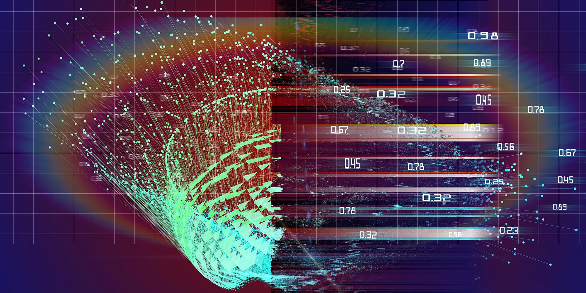 Big Data Predictive Analysis AI Concept